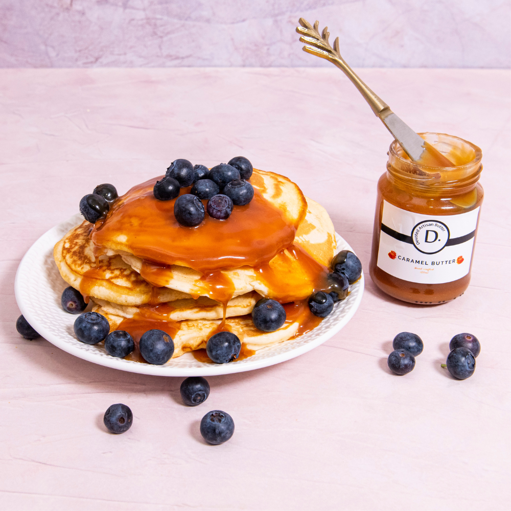Buttermilk Pancake Pack with Buttermilk and Caramel Butter